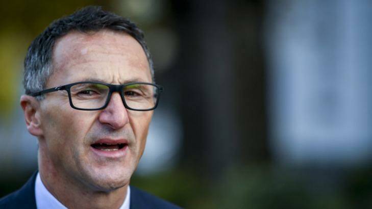 "Today what we have achieved is a win for farmers and a win for the environment": Greens leader Richard Di Natale Photo: Eddie Jim