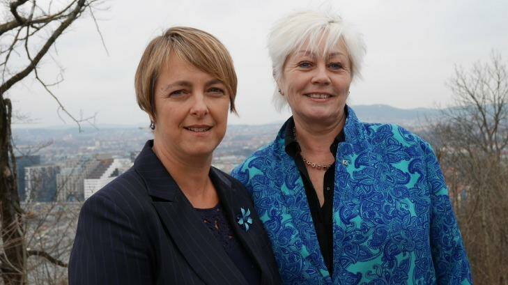 Weed killers: Former attorney-general Nicola Roxon has been meeting European campaigners such as Norwegian Cancer Society's Anne Lise Ryel about the push for plain paper packaging. Photo: Supplied