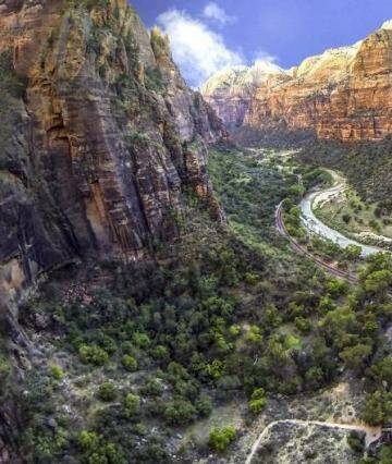 Zion National Park. Photo: romeoch/Dronestagram