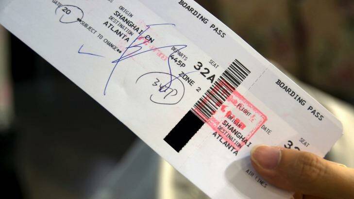 Your airline boarding pass can reveal a lot of information about you. Photo: iStock