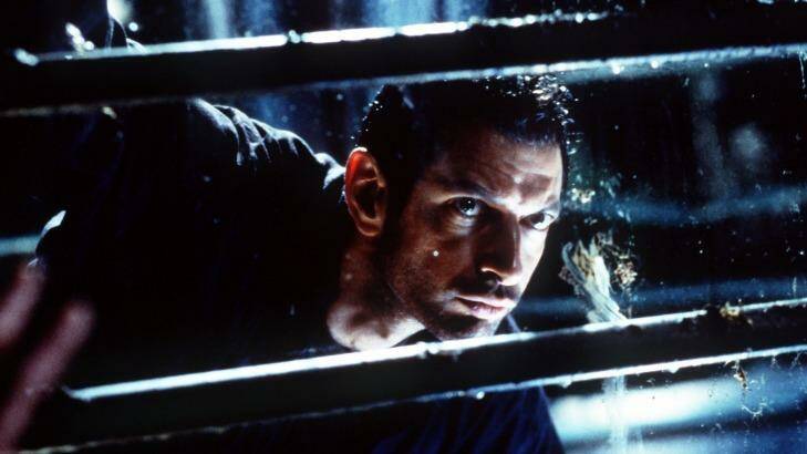 Jeff Goldblum in <i>The Lost World: Jurassic Park</i>. Photo:  David James