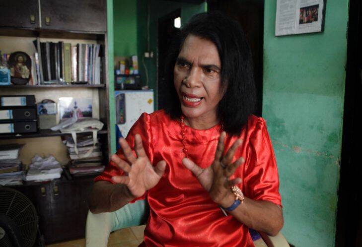 Mami Yuli, an Indonesian transgender woman, 17 October 2017.
Photo: Irwin Fedriansyah
