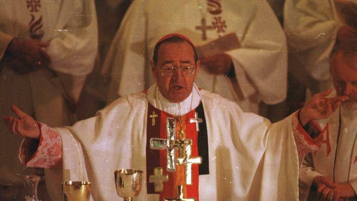 Bishop Ronald Mulkearns before retirement, 2002. Photo: Supplied