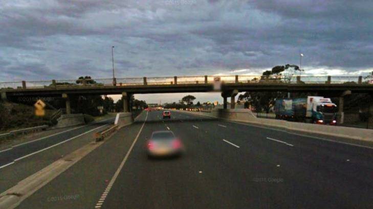 The Princes Freeway/Point Cook Road overpass in Laverton. Photo: Google
