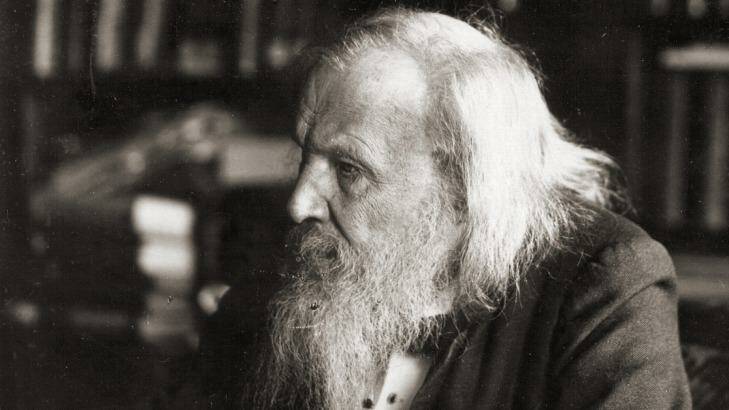 Dmitri Mendeleev. Photo: Wikipedia Commons