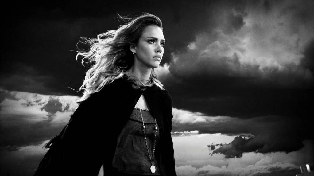 Stormy weather: Jessica Alba is in the ensemble  cast for Sin City: A Dame to Kill For.