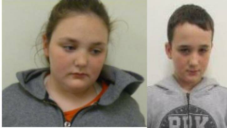 Victoria Police is asking for help to find missing siblings Aerodyn and Diesel Handley. Photo: Victoria Police 