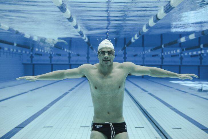 Sport: 7th July 2014. Ben Treffers, preparing for the Commonwealth Games. The Canberra Times. Photo by: Jamila Toderas Photo: Jamila Toderas