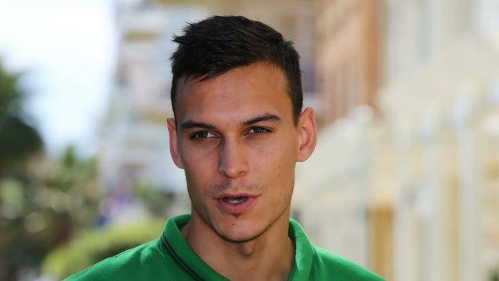 Taking the money: Trent Sainsbury signed a lucrative deal to play in China. Picture: Ryan Osland
