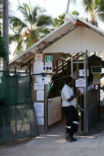 $632 million a year: The detention centre on Manus Island. Photo: Alex Ellinghausen