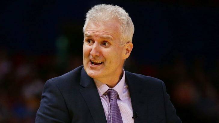 More improvement: Sydney Kings coach Andrew Gaze believes his side can feature during the business end of the season. Photo: Matt King