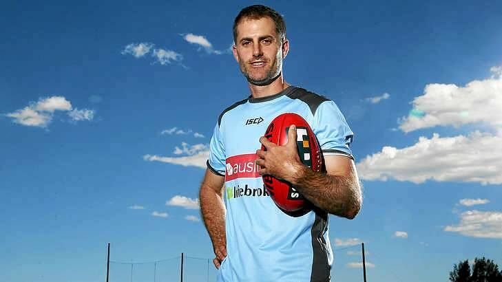 New role: Simon Katich is a mentor for the Greater Western Sydney Giants. Photo: Mark Metcalfe