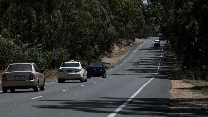 The Western Highway, between Ararat and Stawell, is set to be duplicated.  Photo: Paul Jeffers