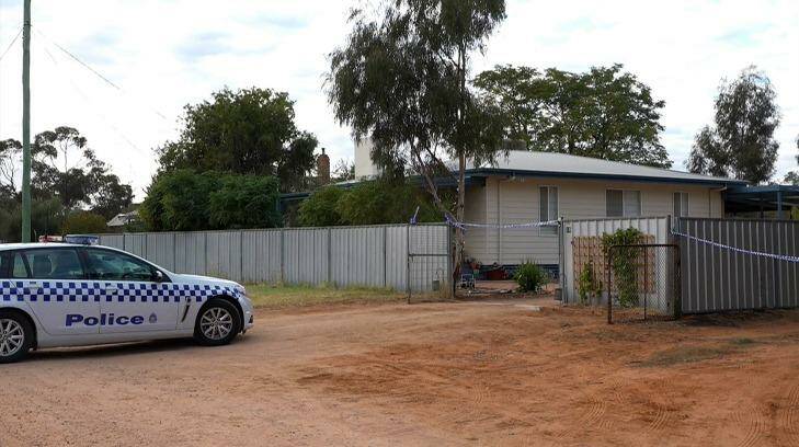The Cardross home where Karen Belej's body was found. Photo: Gregory Williams