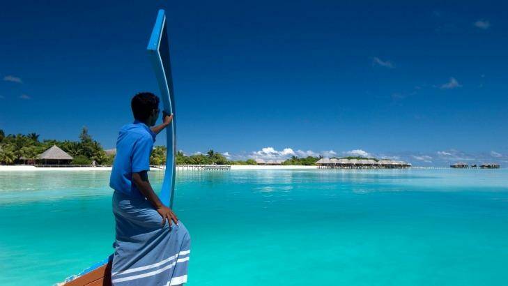 Conrad Rangali Island Maldives Hotel.

