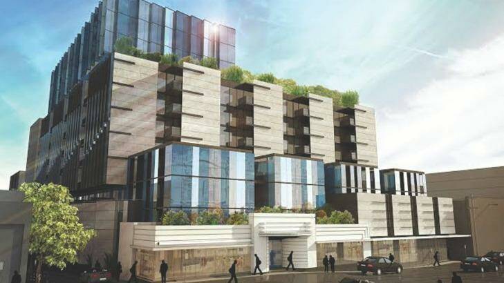 Apartment complex in Richmond, inner Melbourne, being developed by Little Projects.