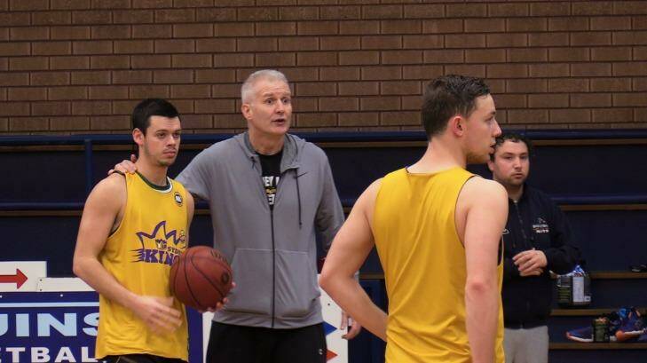 Holding court: Sydney Kings coach Andrew Gaze is readying for the NBL season after a successful tour of China.