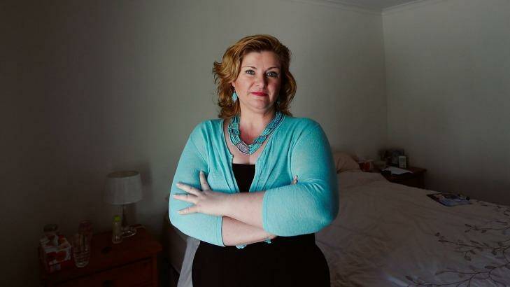 Whistleblower Karen Burgess said the purpose-built box at Heatherton reflected the organisation's heavy-handed approach to vulnerable clients. Photo: Meredith O'Shea