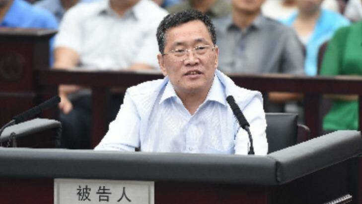 Zhou Shifeng, of Beijing-based Fengrui Law Firm, seen here in the dock, has been sentenced to seven years' jail for subversion.  Photo: Supplied