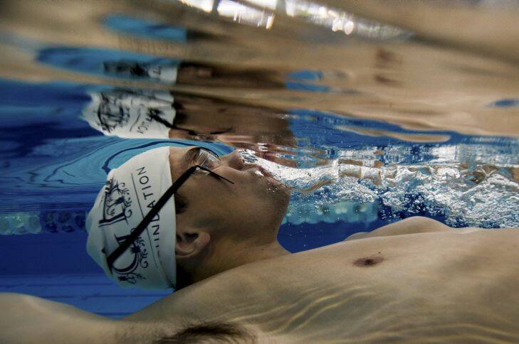 Olympic Project / Sport
Benjamin (Ben) Treffers training at the AIS in an attempt to secure a spot on the Australian team for the 100m Backstroke event.
The Canberra Times
Date: 13 July 2016
Photo Jay Cronan