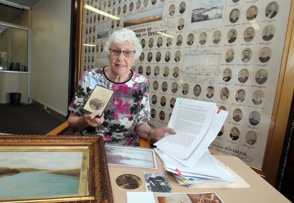 After painstaking research, Warrnambool historian Elizabeth O’Callaghan has written a book about women in the growing township in the 19th and early 20th centuries, telling their stories after decades of near-anonymity. Picture: DAMIAN WHITE