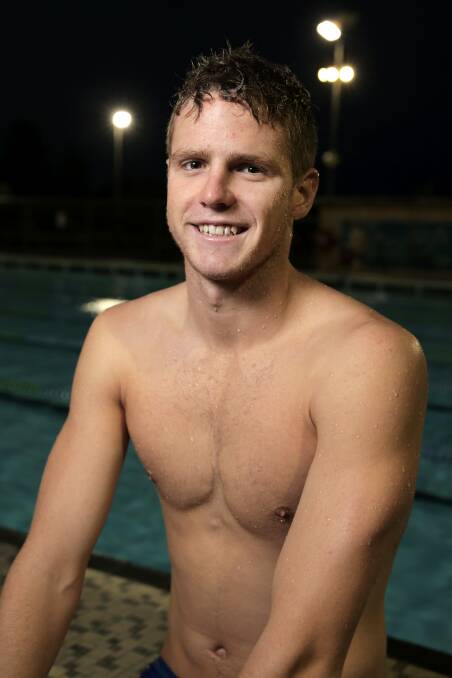 Warrnambool swimmer Isaac Jones.