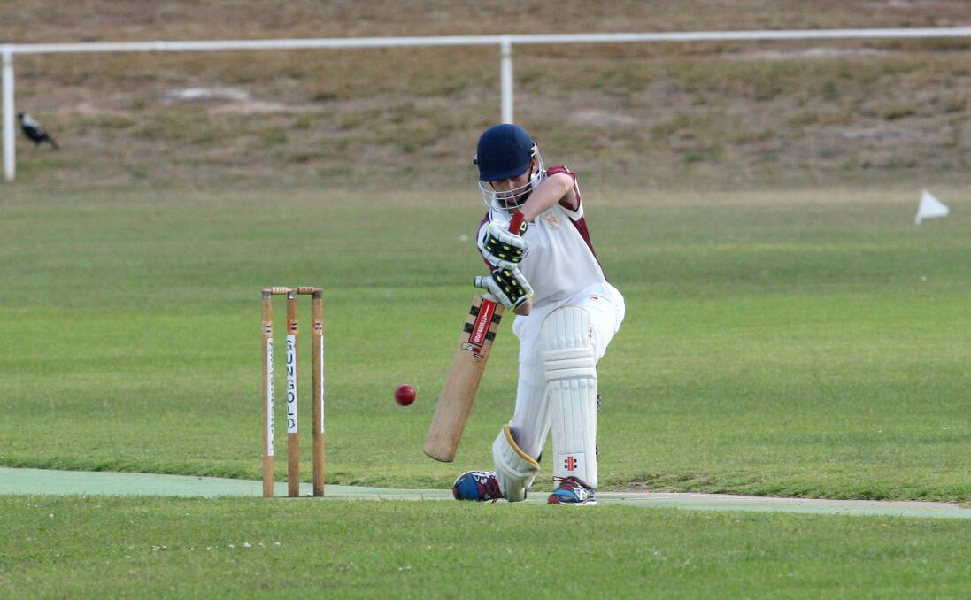 Nestles opener Dean Finlayson made a good start on Tuesday night as his side progressed to the under 17 grand final. 