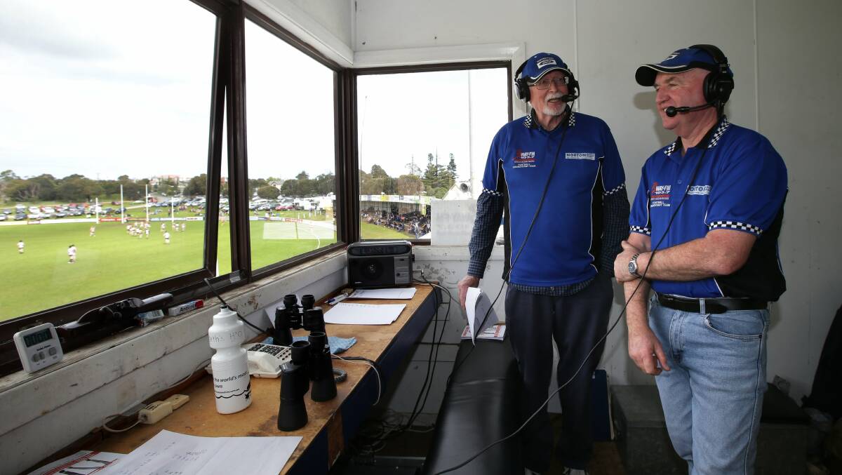 Retiring 3WAY FM callers Daryl Agnew and Gerard Auld. 130914DW04 Picture DAMIAN WHITE