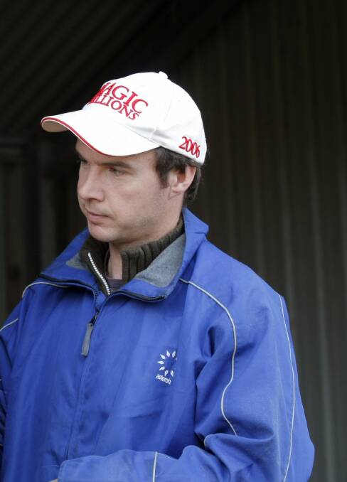 Devastated: trainer Aaron Purcell.