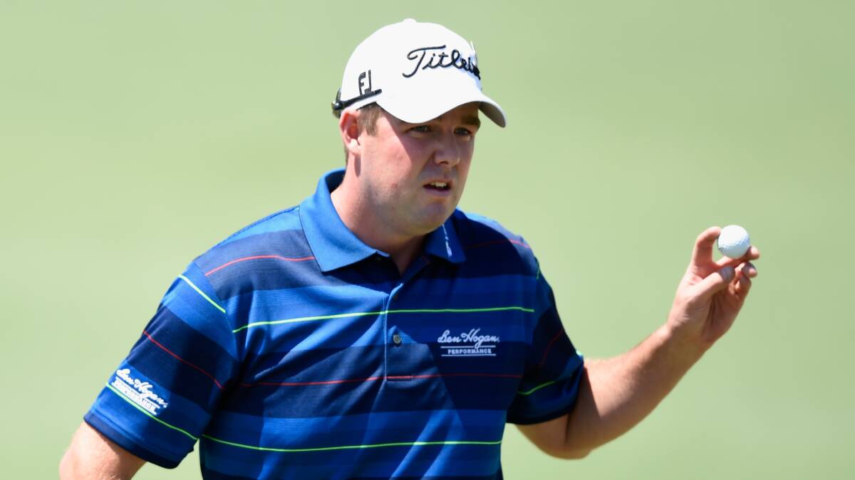 Marc Leishman was cool under pressure at the US Masters today. 