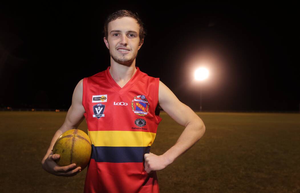 East Warrnambool onballer Chris Edwards is ready to take his place in the WDFNL interleague side and give “110 per cent”.