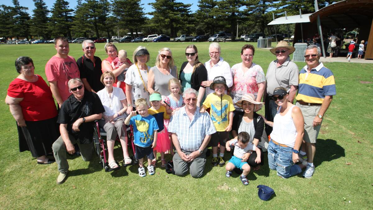 Clan members gathered for the McGennan family reunion in Warrnambool on the weekend