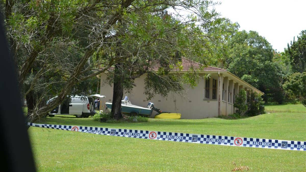 The Wandoo Place home which was searched extensively in January.