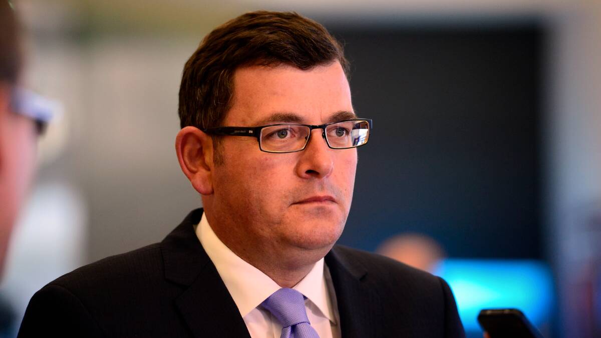 State opposition leader Daniel Andrews has forwarded a letter to the Independent Broard-Based Anti-Corruption commission (IBAC) about his concerns premier Napthine was involves in a conflict of interest. Picture: FAIRFAX