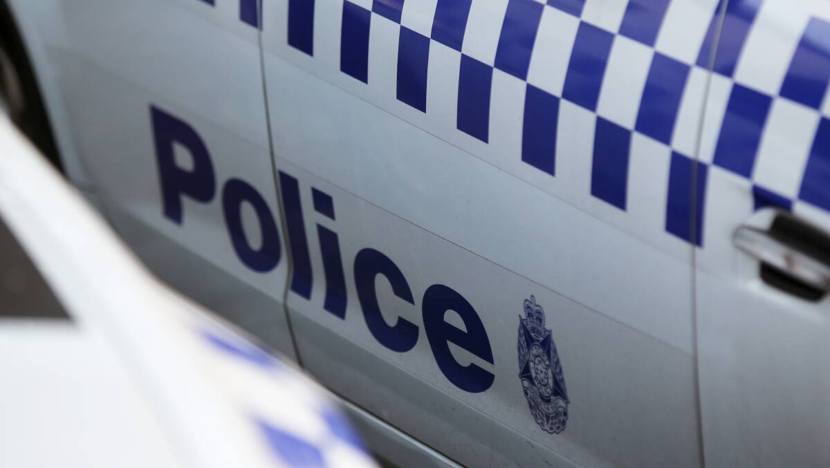A Melbourne woman lead police on a wild chase through the south-west yesterday afternoon, allegedly ramming a police car in Camperdown and running down a pedestrian in Colac. 
