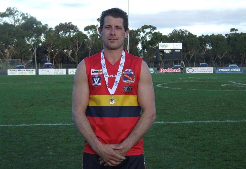 Luke Duncan was the best player for Warrnambool and District League. Picture: LAURIE WILLIAMS