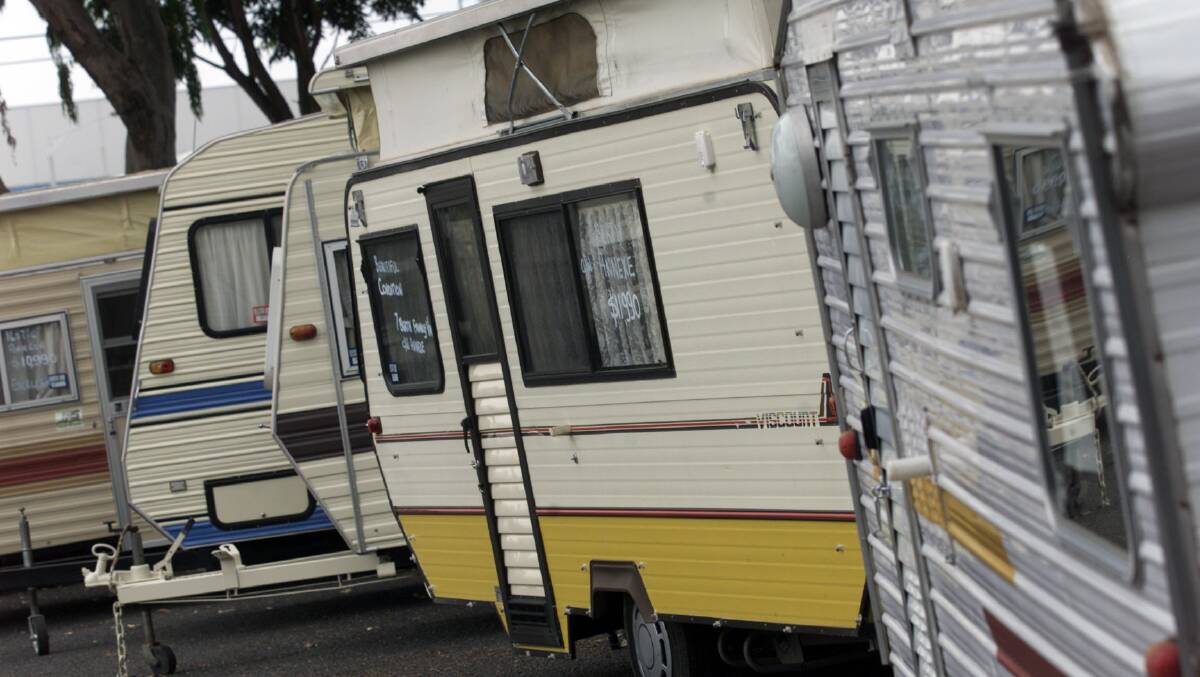 A Camperdown woman trying to sell an old caravan has been scammed of $1350 by online Chinese criminals.