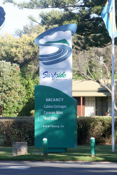 Forward bookings for Warrnambool’s Surfside Holiday Park have been improved to attract more happy campers.  