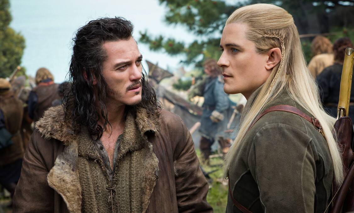 A scene from the film 'The Hobbit: The Battle of the Five Armies'.