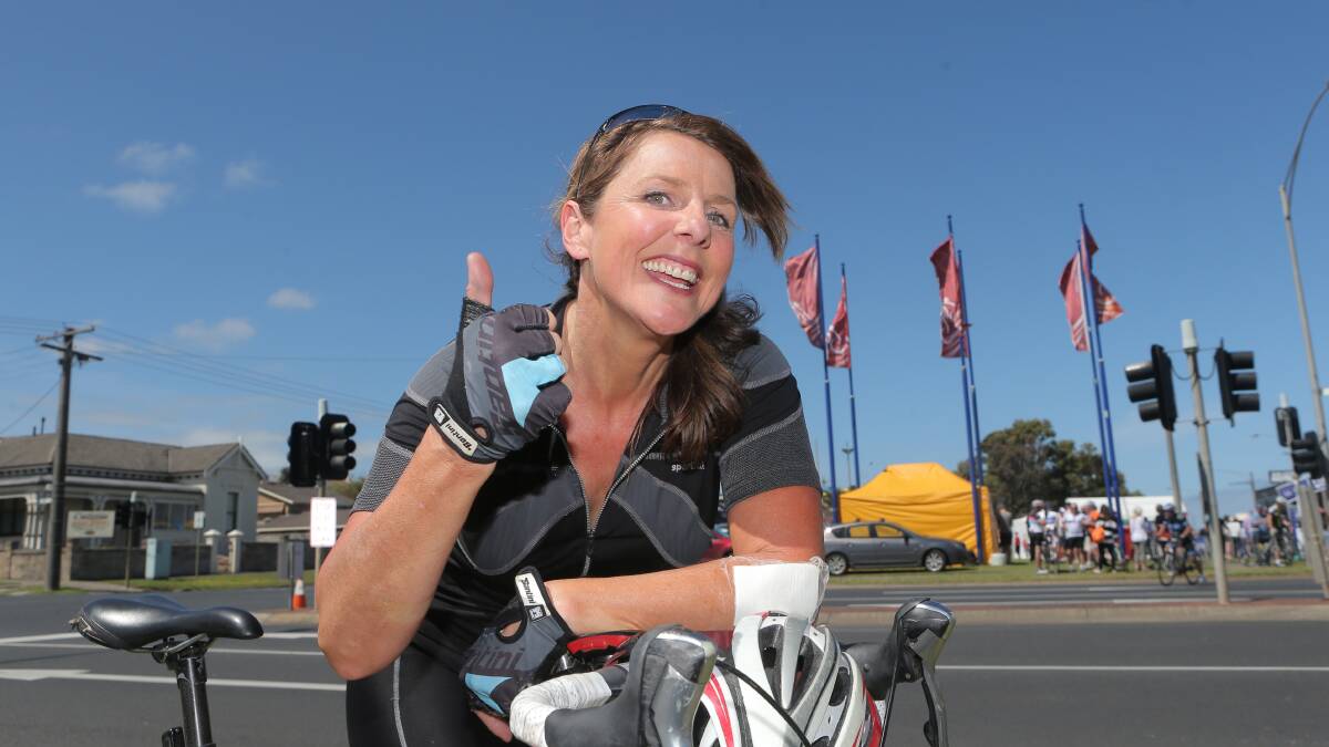Victorian Veterans Cycling Council aggregate winner Amanda Hosking. Picture: AARON SAWALL