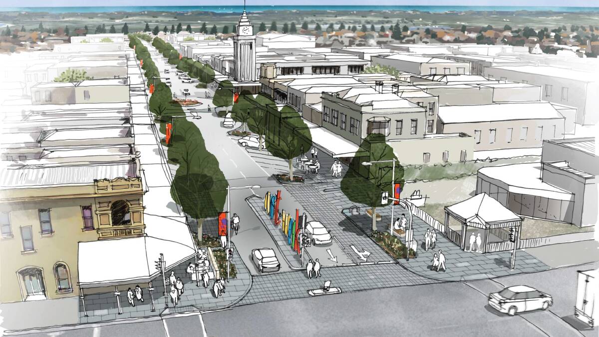 Warrnambool City Counil will lodge applications for $5 million worth of funding with the state and federal governments to kickstart the Liebig Street revitalisation. 