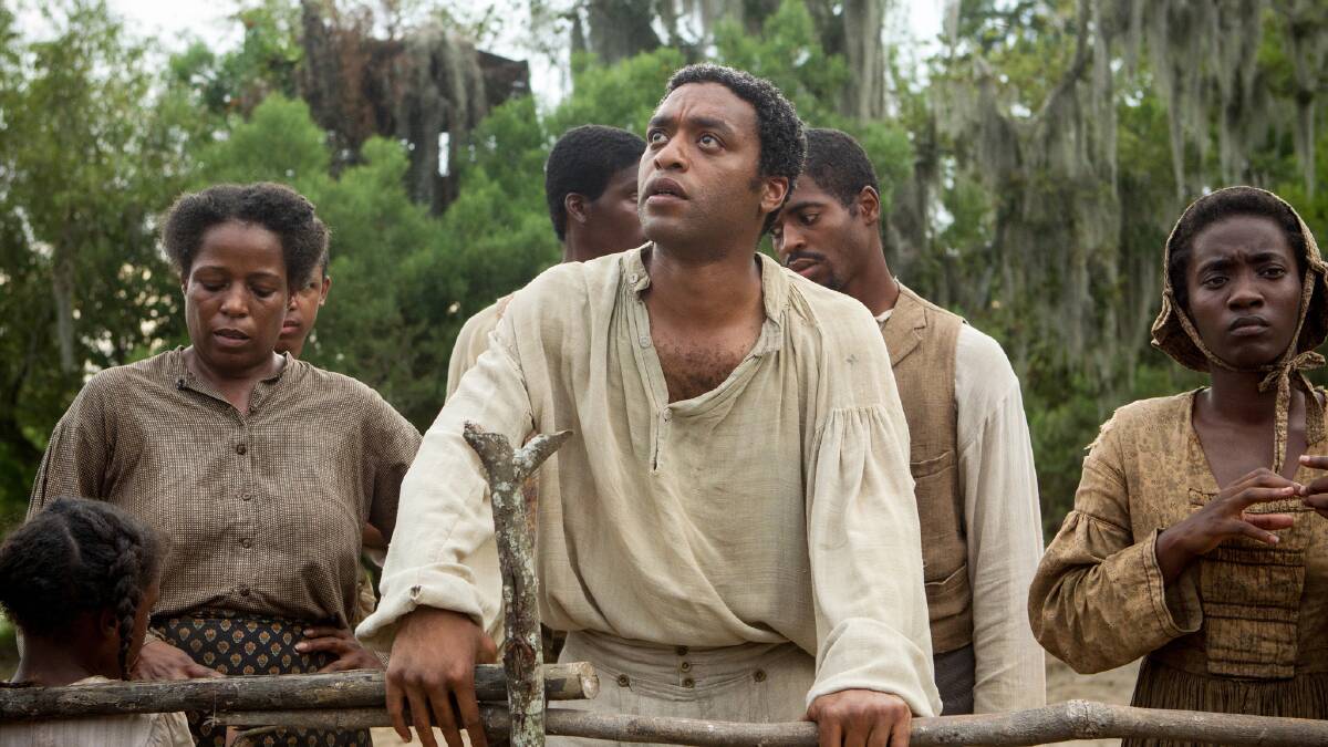Humanity's chains: Chiwetel Ejiofor as Solomon Northup in 12 Years a Slave. 