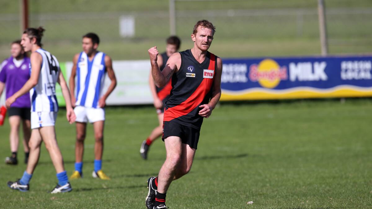 WDFNL Round 4 football: East Warrnambool v Russells Creek. Pictures: DAMIAN WHITE 