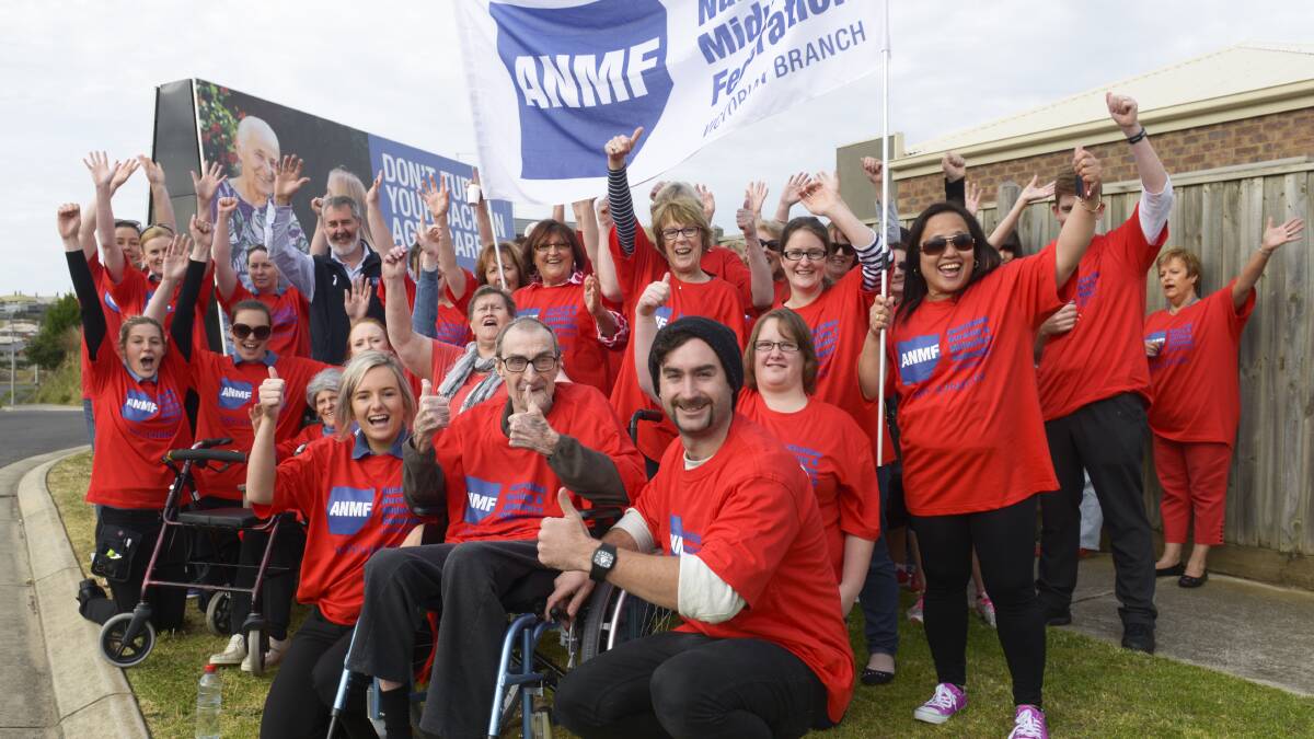 Staff at Warrnambool's Mercy Place aged care facility will strike again tomorrow. 