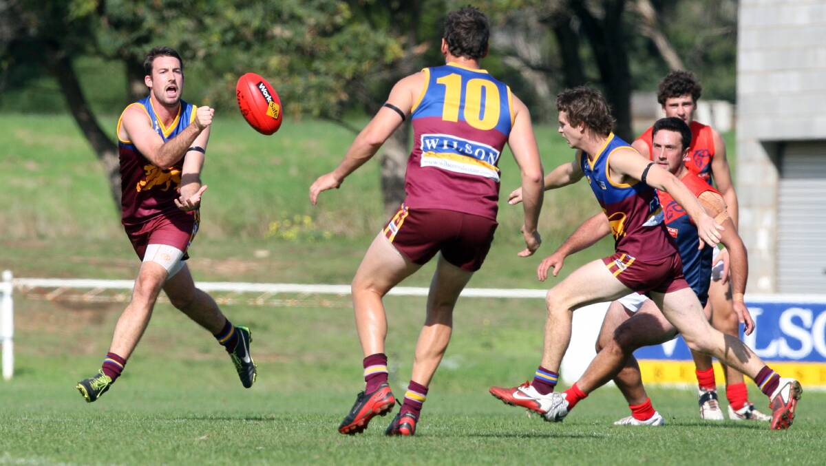 WDFNL Round 3 action: South Rovers v Timboon Demons. Picture: LEANNE PICKETT 
