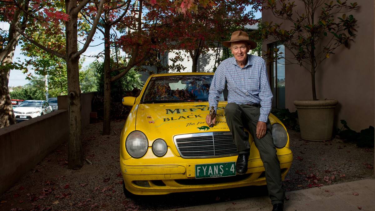 The Sixth Earl of Stradbroke, otherwise known as Keith Rous, is selling his property Mount Fyans, at Dundonnell, near Mortlake. Picture: JESSE MARLOW, THE AGE