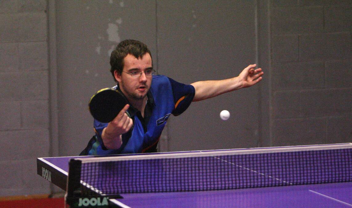Warrnambool table tennis player Ben Taylor is representing Australia at the World University Games. 140405AS88