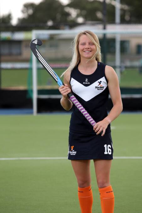 Madi Ratcliffe: in national futures squad. 140401DW49 Picture: DAMIAN WHITE