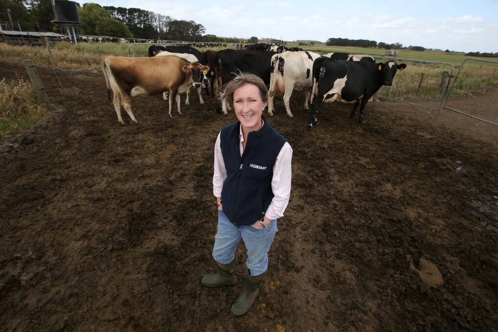 Kangertong dairy owner Lisa Dwyer says the trade agreement could be a game changer, 141117DW05 Picture: DAMIAN WHITE