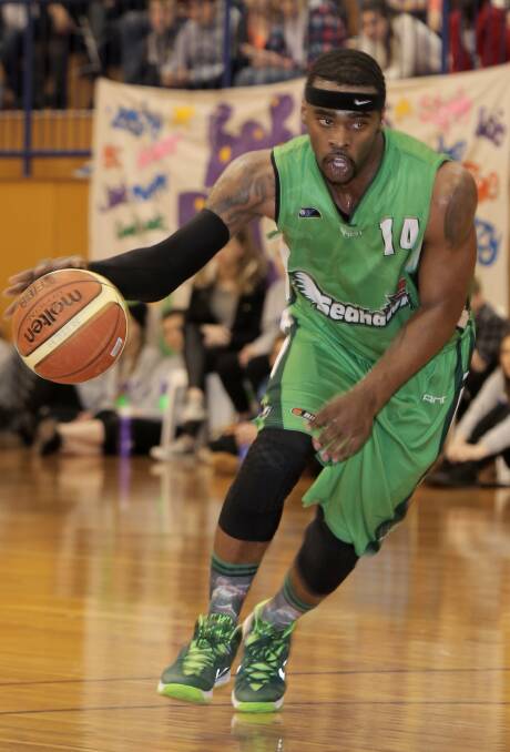 Scans have confirmed the worst injury fears of Sai’Quon Stone and his finals-bound Warrnambool Seahawks, with the key playmaker out of the play-offs. 140621RG60 Picture: ROB GUNSTONE
